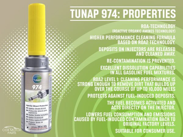Tunap 974 Micro Flex Petrol Treatment / Additive 200ml