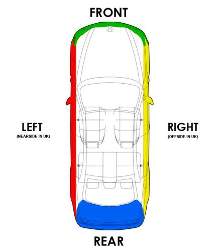 Genuine Honda Accord Left Side Mirror Indicator Unit 2003-2008