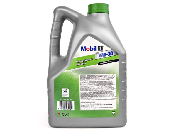 Mobil 1 ESP 5W30 Fully Synthetic Engine Oil 5 Litres - Cox Motor Parts
