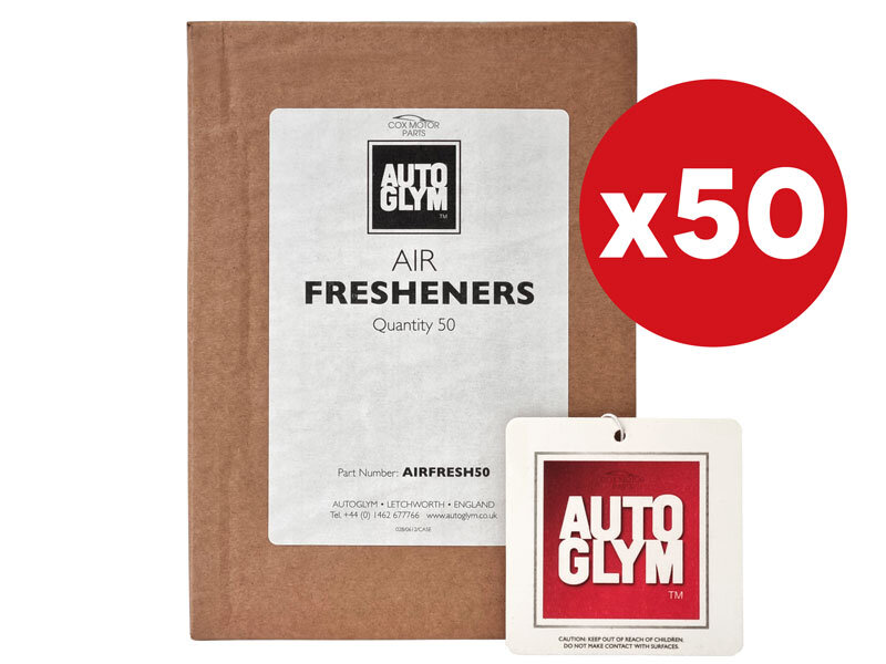 Autoglym Car Air Fresheners (50 Pack) - Cox Motor Parts