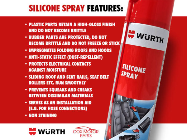 Silicone Spray Wurth 300ml