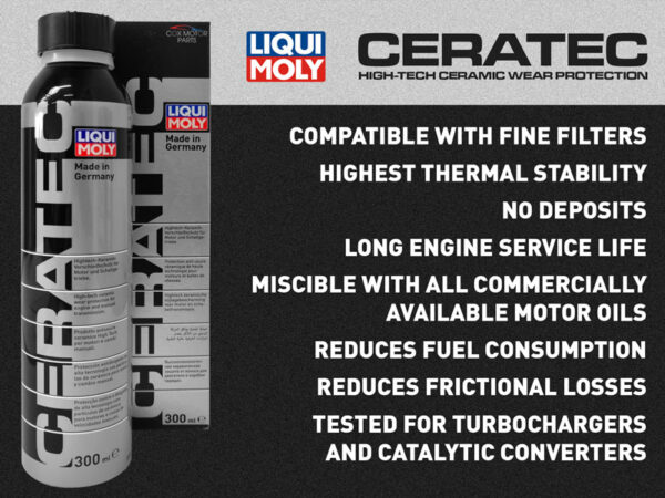 Liqui Moly Cera Tec 3721 CERATEC Ceramic Wear protection reduces friction  300ml