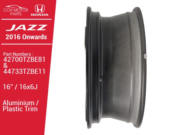 Genuine Honda Jazz 2016 Onward | 16″ Alloy Wheel & Trim | Ex-Display | 42700TZBE81