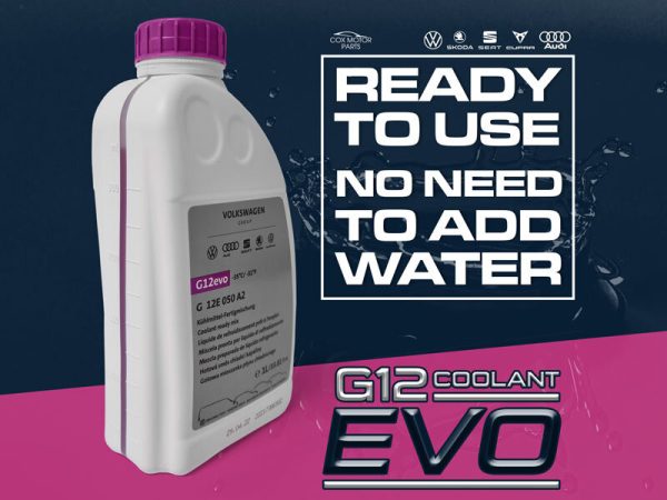 Coolant Antifreeze G12 EVO 50/50 Mix 3 Gallons (11.34 Liters) - VW/Audi