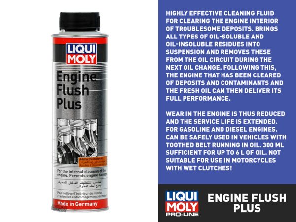 Liqui Moly Engine Flush PLUS FEATURES