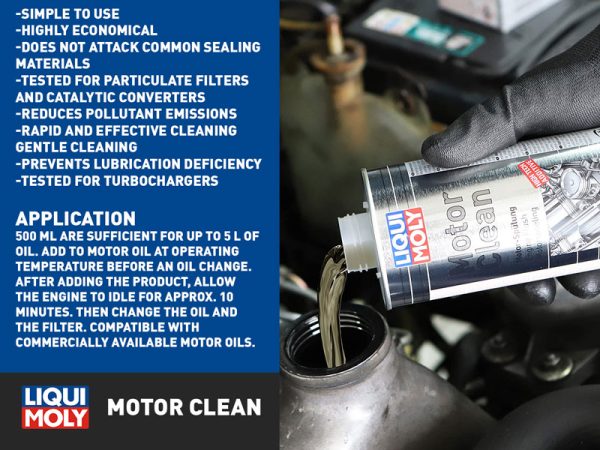 Liqui Moly Motor Clean FEATURES 1