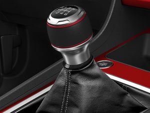 Genuine SEAT Ateca 6 Speed Emotion Red Gear Knob 2017 Onwards