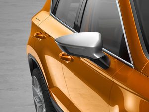Genuine SEAT Ateca & Tarraco Crossover Silver Mirror Covers/Caps 2017 Onwards
