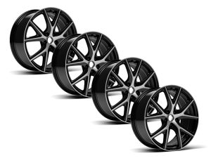 Genuine SEAT & CUPRA 19" Black & Silver Alloy Wheels Set of 4