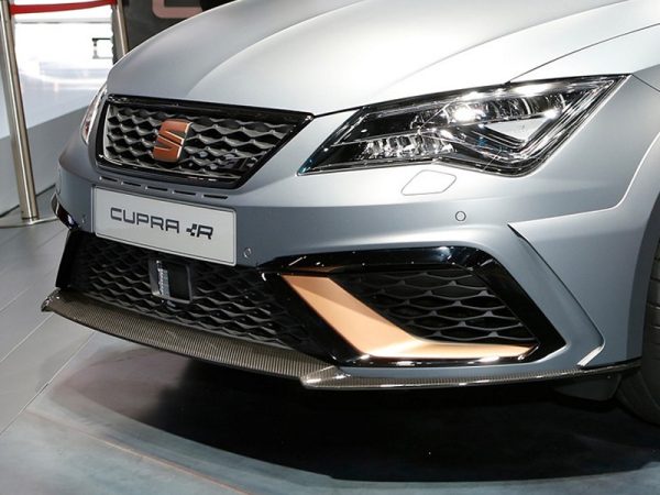Genuine SEAT Leon CUPRA R Carbon Fibre Front Splitter 2017-2020