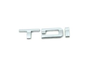 Genuine SEAT Rear Chrome TDI Badge 5f0853688c2zz