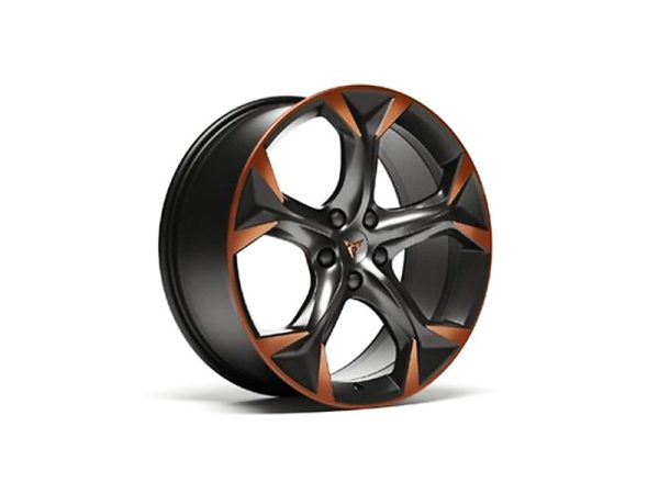 Genuine CUPRA Formentor 19" Black & Copper Alloy Wheel 2020 Onwards