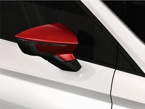Genuine SEAT Ibiza Painted Wing Mirror Caps Set (Desire Red) 2017 Onwards