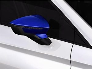 Genuine SEAT Ibiza Painted Wing Mirror Caps Set (Mystery Blue) 2017 Onwards