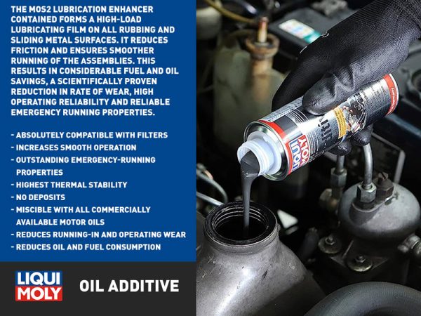 Liqui Moly Oil Additive FEATURES
