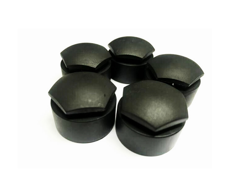 SEAT Genuine Wheel Bolt Nut Cover Cap Set 1 Locking 4 Standard Black